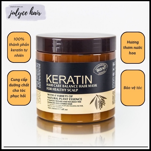 Kem Ủ Tóc KERATIN COLLAGEN 1000ML LAVENDER BRAZIL NUT - Ủ Hấp Tóc Cung Cấp Dưỡng Chất KERATIN
