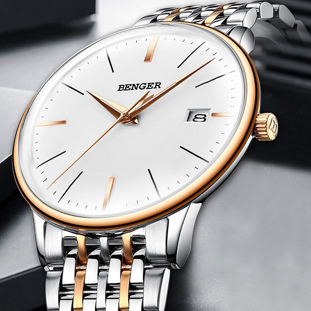 Đồng Hồ Nam BENGER của Đức - Dây Thép Không Gỉ Cao Cấp | BigBuy360 - bigbuy360.vn