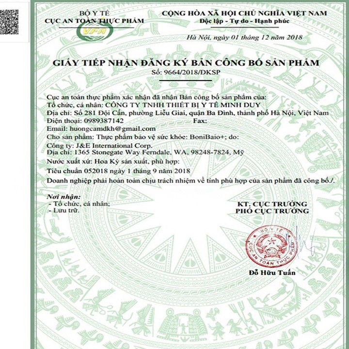 BoniBaio Hộp 30 Viên Dành Cho Người Vjêm Đại Tràng Cấp và Mãn Tính Coastlinecare Pharmacy