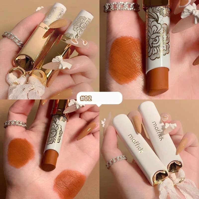 (Hàng mới về) Son kem lì MAFFICK Velvet Tin HOTTREND, Son nội địa trunng mềm môi Siêu Xinh Chất Mềm Và Mịn Môi, bám màu | BigBuy360 - bigbuy360.vn