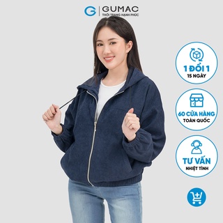 Áo khoác nữ có nón AC07038 thời trang GUMAC
