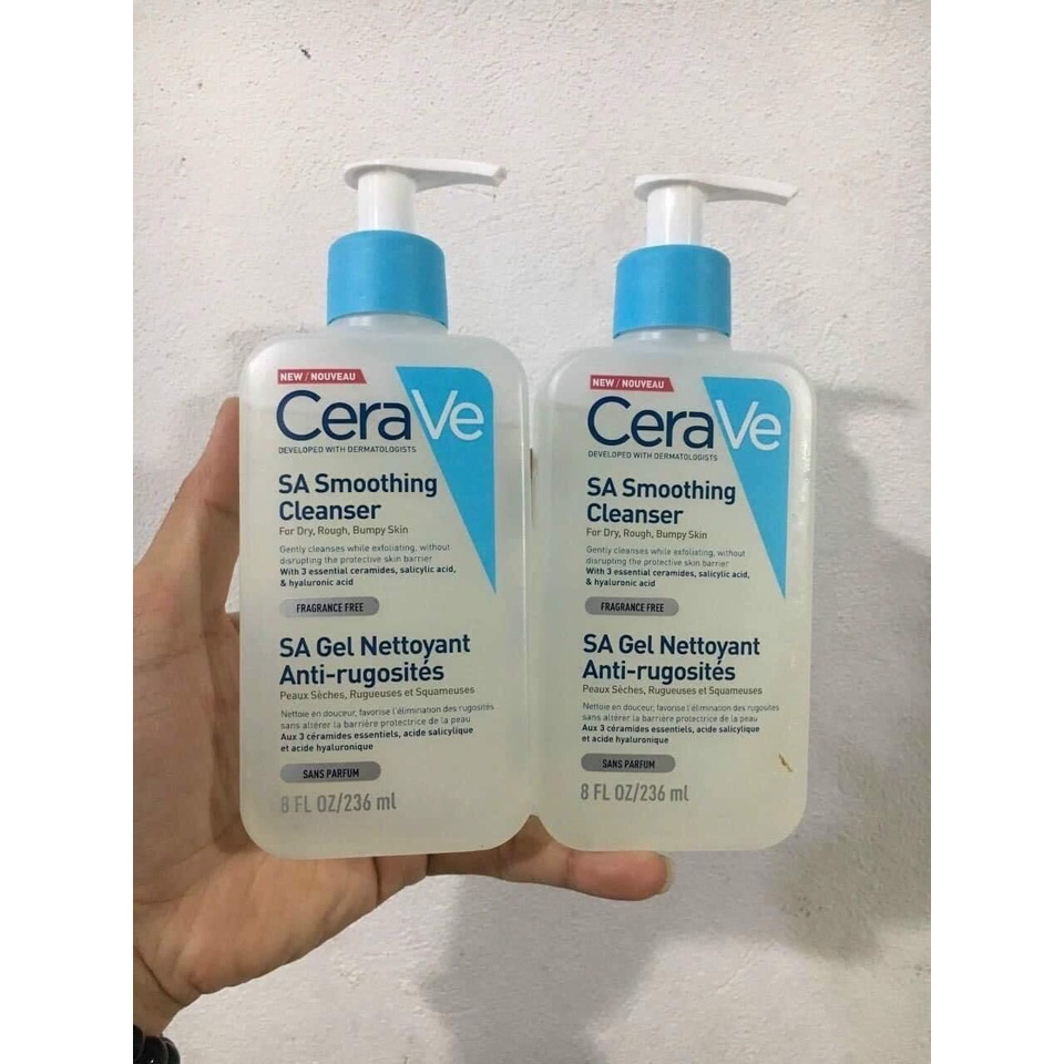 Sữa Rửa Mặt Cerave SA Smoothing Cleanser 236ml