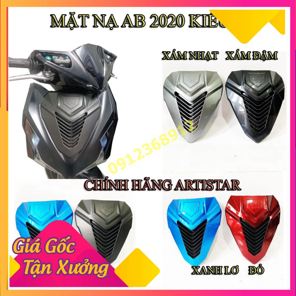 🥇 MẶT NẠ XE AB 2020 KIỂU Ý CHÍNH HÃNG ARTISTAR (AIR BLADE 2020) 🥇 (Ảnh Sp thật)