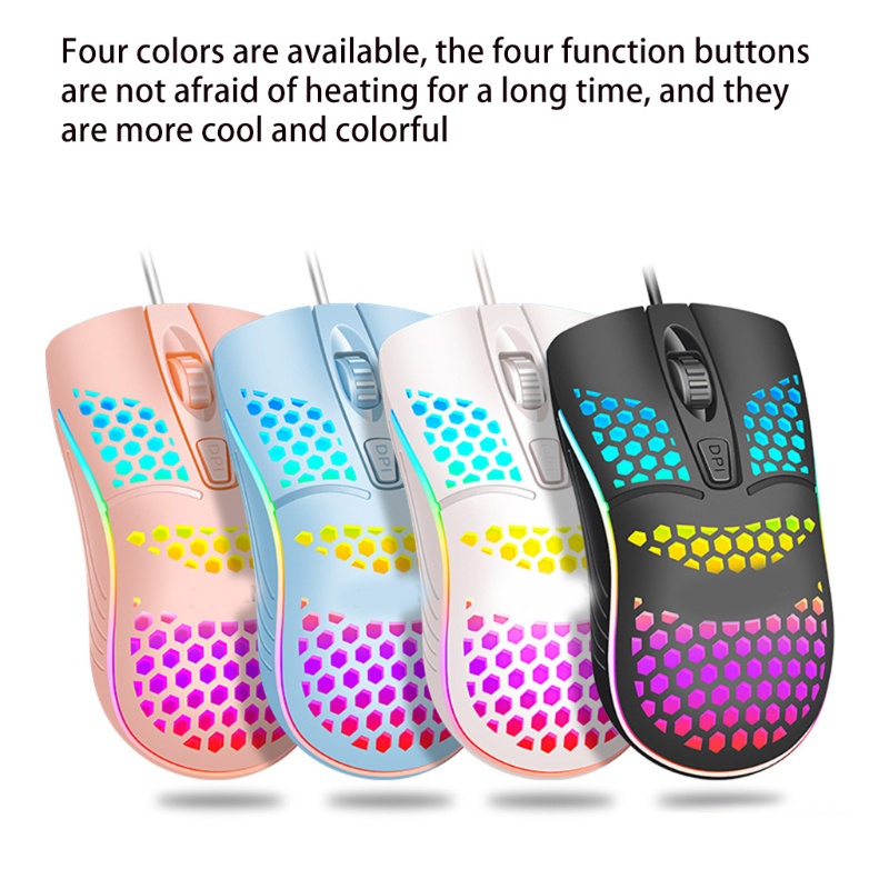 Chuột Máy Tính Có Dây 4 Nút Chống Trượt Thiết Kế Chất Lượng Cao