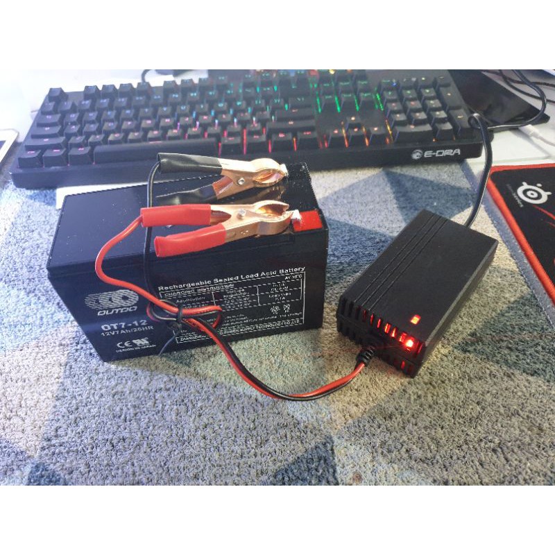 Sạc nhanh 12V cho xe điện trẻ em 12V-3000ma