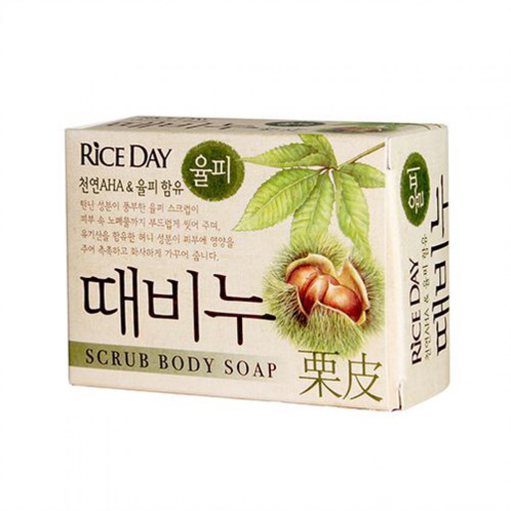 Xà phòng tắm thảo dược Hàn Quốc chiết xuất dầu hạt dẻ, Soap trắng da, ngừa mụn, chống lão hóa 100g | BigBuy360 - bigbuy360.vn