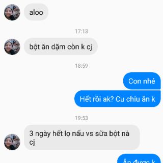 2 Hộp Bột ăn dặm lạc lạc