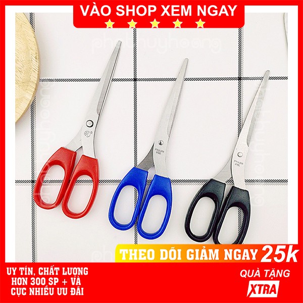 Kéo văn phòng Zhentian S180 cực bén loại tốt giá rẻ ✂️ FREESHIP  - Phát Huy Hoàng