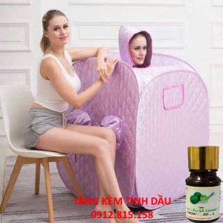 NỒI XÔNG 2.6L + LỀU XÔNG HƠI BEAUTY SPA 3 LỚP VẢI