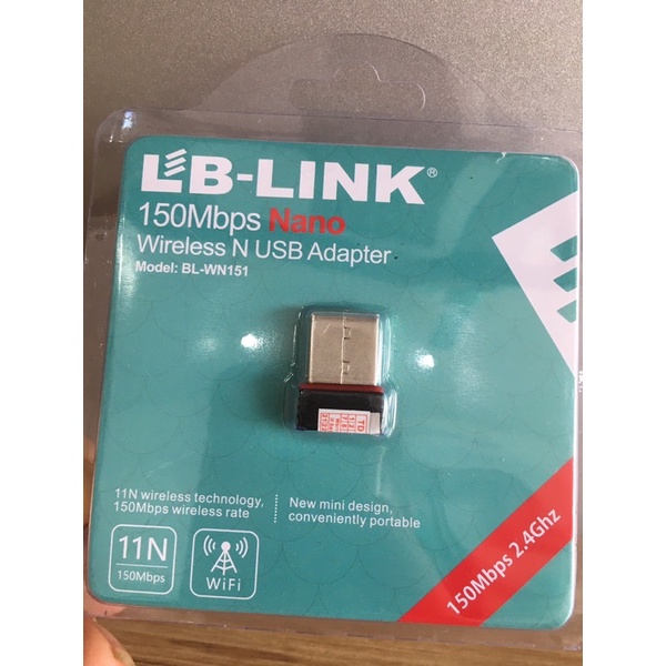 bộ thu sóng USB LB-Link 150Mbps Nano