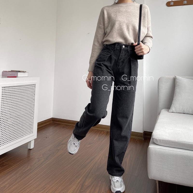 Quần jeans đen QJ0113