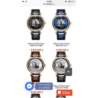 Đồng hồ nam Reef Tiger RGA1617-PBB