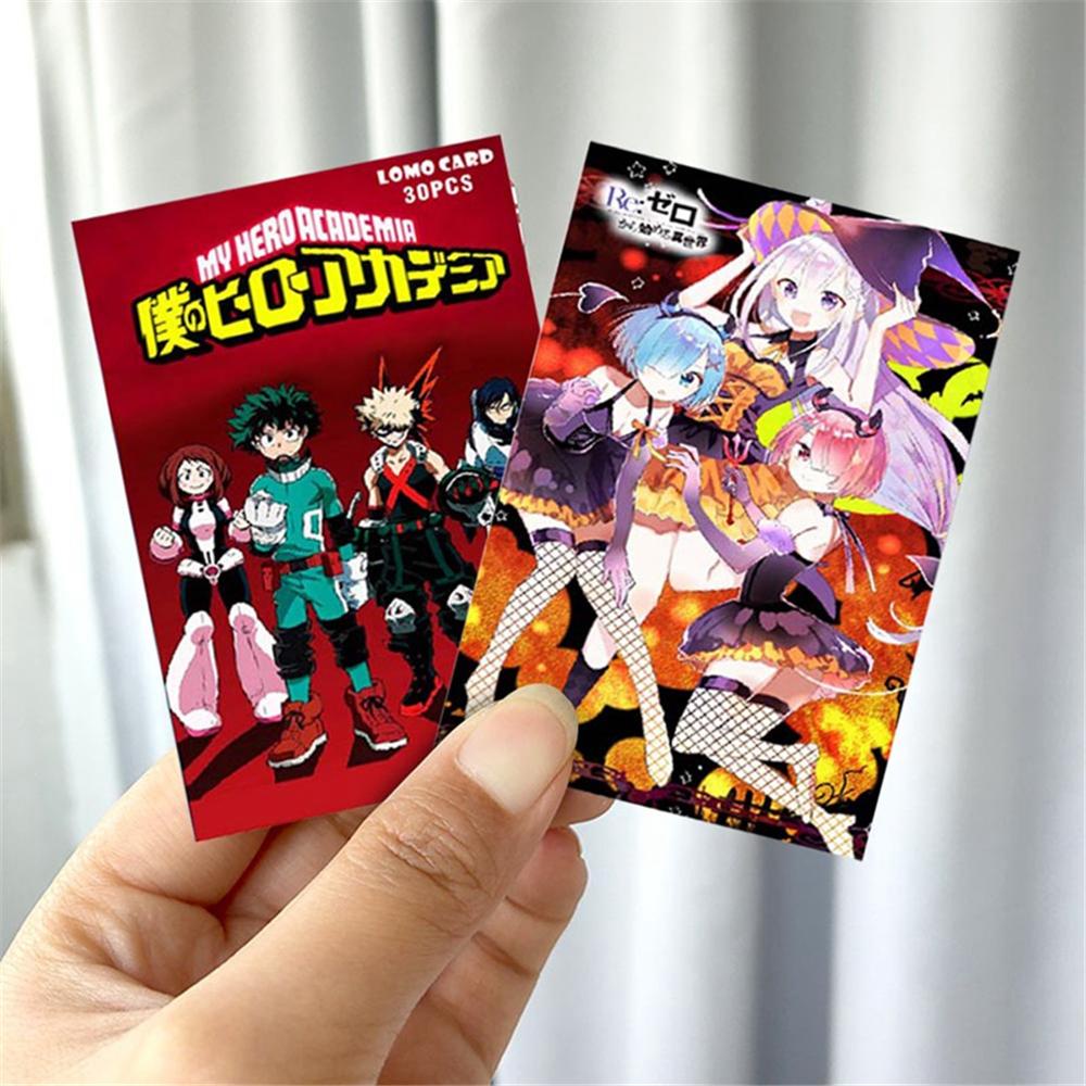 Bưu Thiếp Mini In Hình Nhân Vật Hoạt Hình Haikyuu Bộ Sưu Tập Thiệp Chúc Mừng Học Viện Anh Hùng