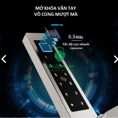 Khóa vân tay Tuya, Smart Life A1 cửa nhôm Kèm Chuông Cửa