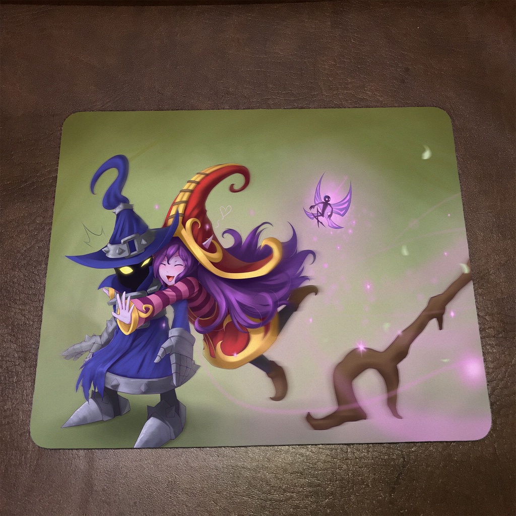 Lót chuột máy tính League of Legends LULU - Mẫu 2 Mousepad cao su êm ái, nhận in theo yêu cầu