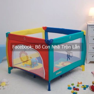 Quây cũi nhà bóng để bé chơi kiêm nôi cũi để bé ngủ