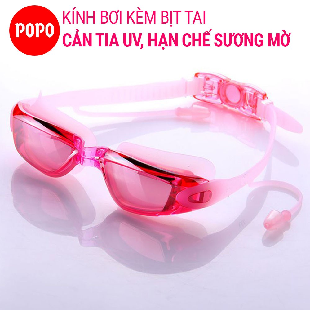 Kính bơi cận thị chính hãng POPO 1940 kính bơi có độ cận từ 1.5 độ đến 8.0 độ cản tia UV SPORTY