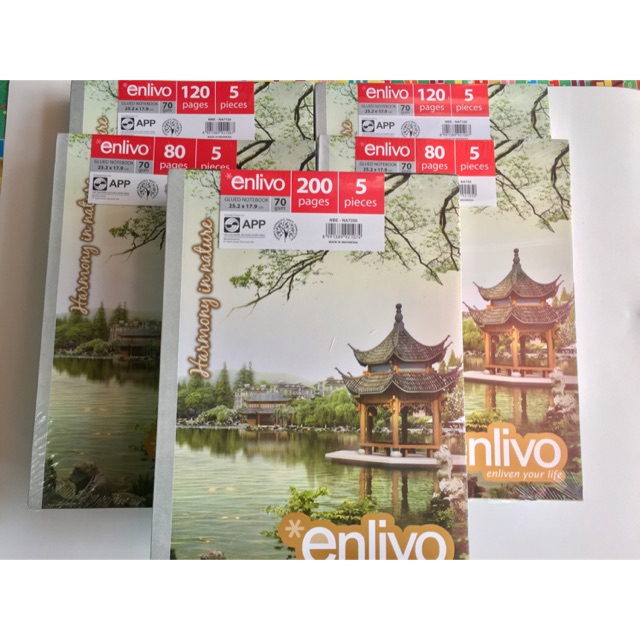 Compo 10 quyển 80 trang, 10 quyển 120 trang , 5 quyển 200 trang.