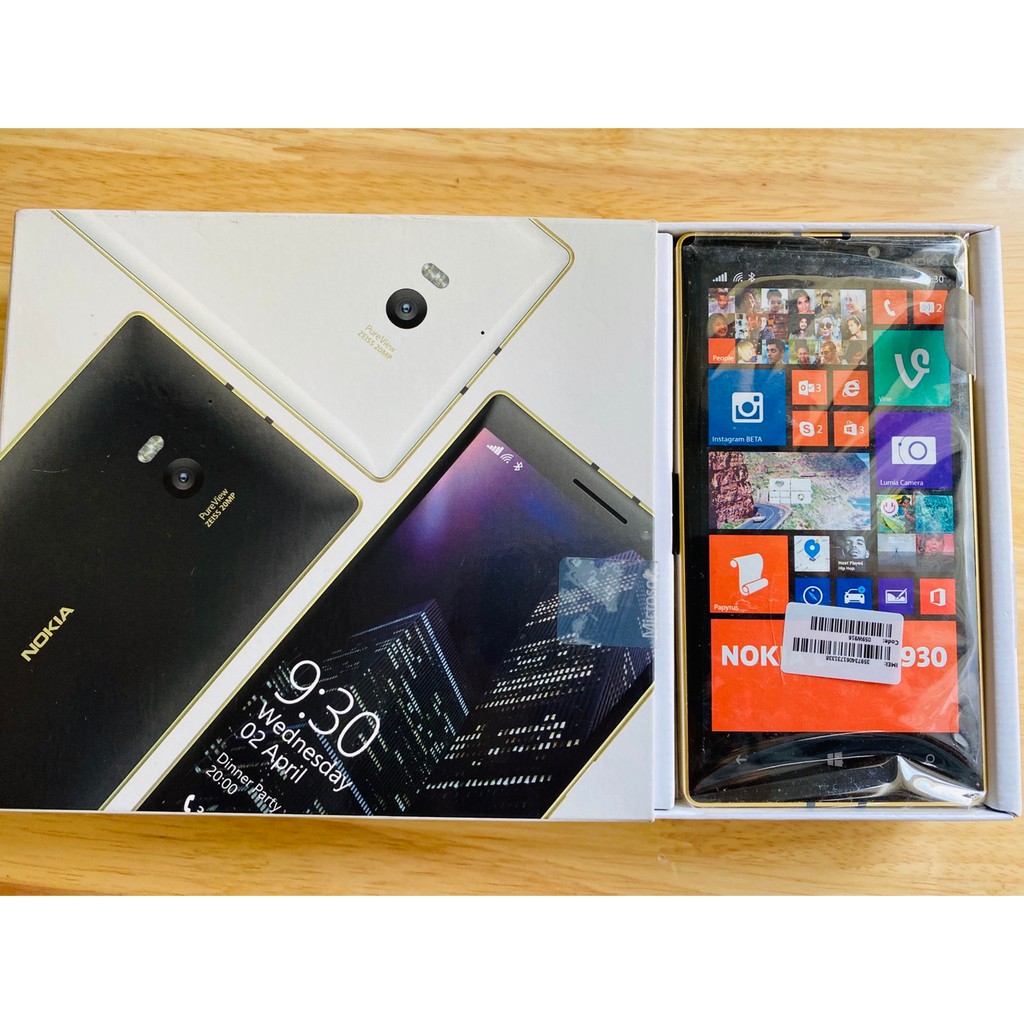 Lumia 930 Vàng Gold Hàng Sưu Tầm Đẹp Như Mới