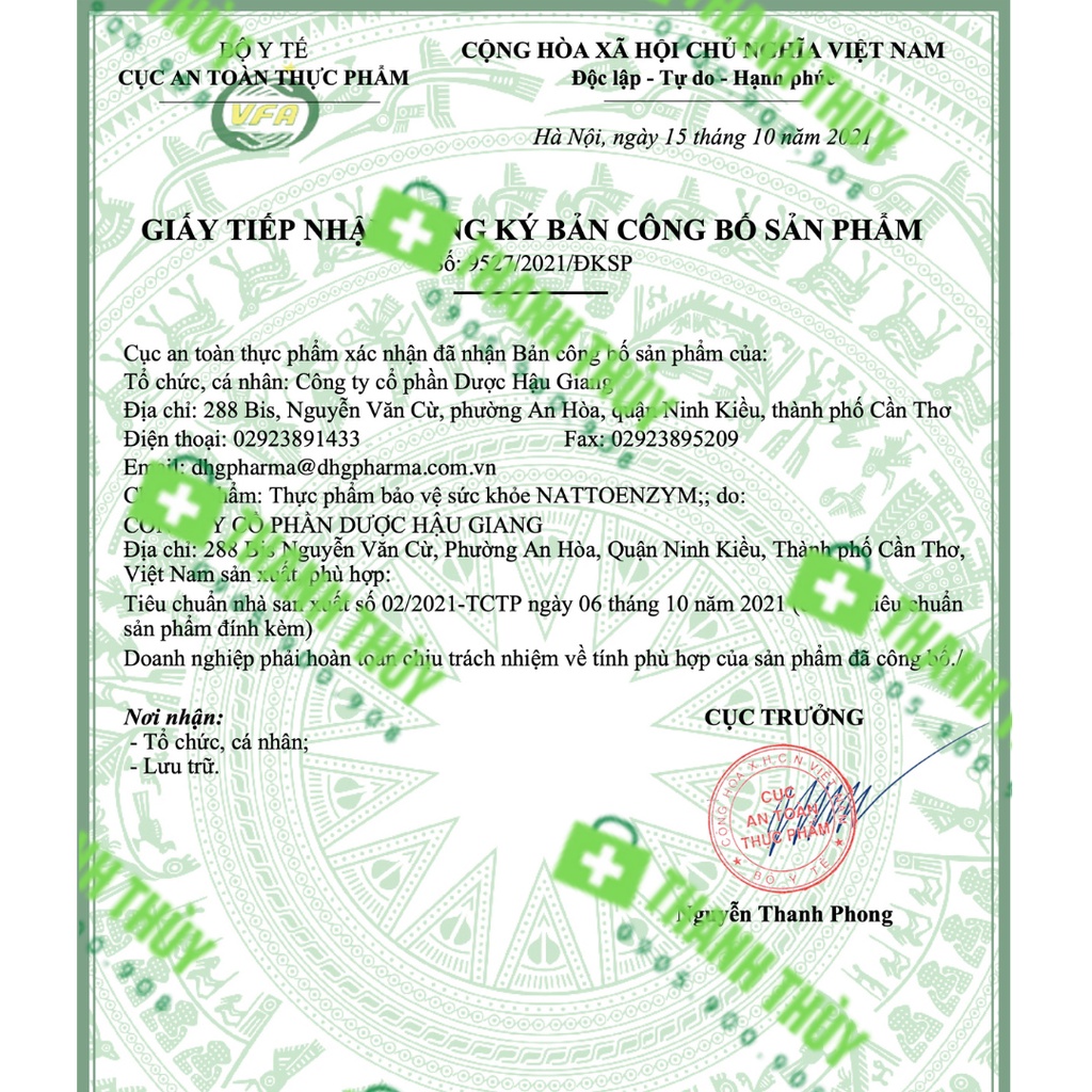 Viên Uống NattoEnzym DHG Cải Thiện Tuần Hoàn Máu Não, Cao Huyết Áp