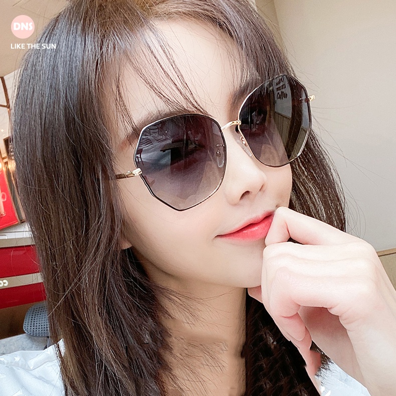 Kính mát nữ K05KK phiên bản Hàn Quốc chống tia UV phân cực kiểu dáng thời trang khung gọng hợp kim thép