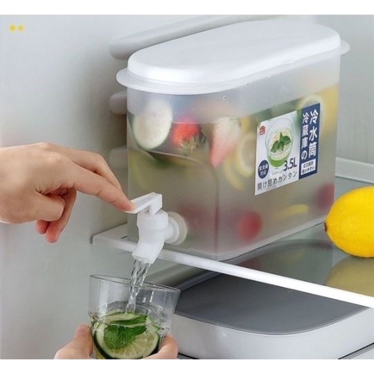 Bình đựng nước để tủ lạnh 3,5L (Có vòi)
