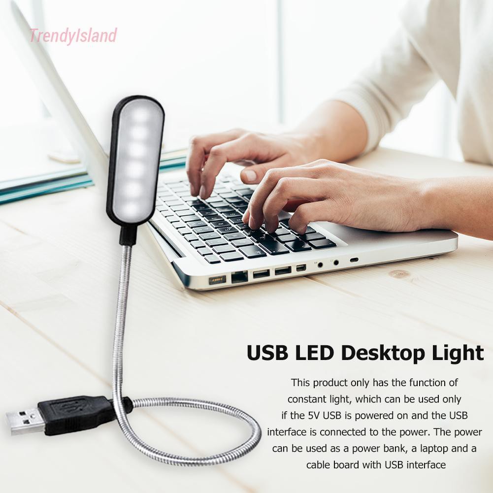 Students USB Power LED Book Lights LED Indoor Lamp Desk Reading Lamp Smart for Bedroom Study Room