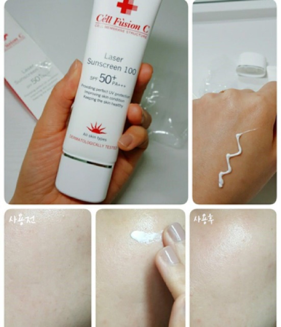 ☀️☀️Kem chống nắng Cell Fusion C Laser Sunscreen 100 SPF50+/PA+++