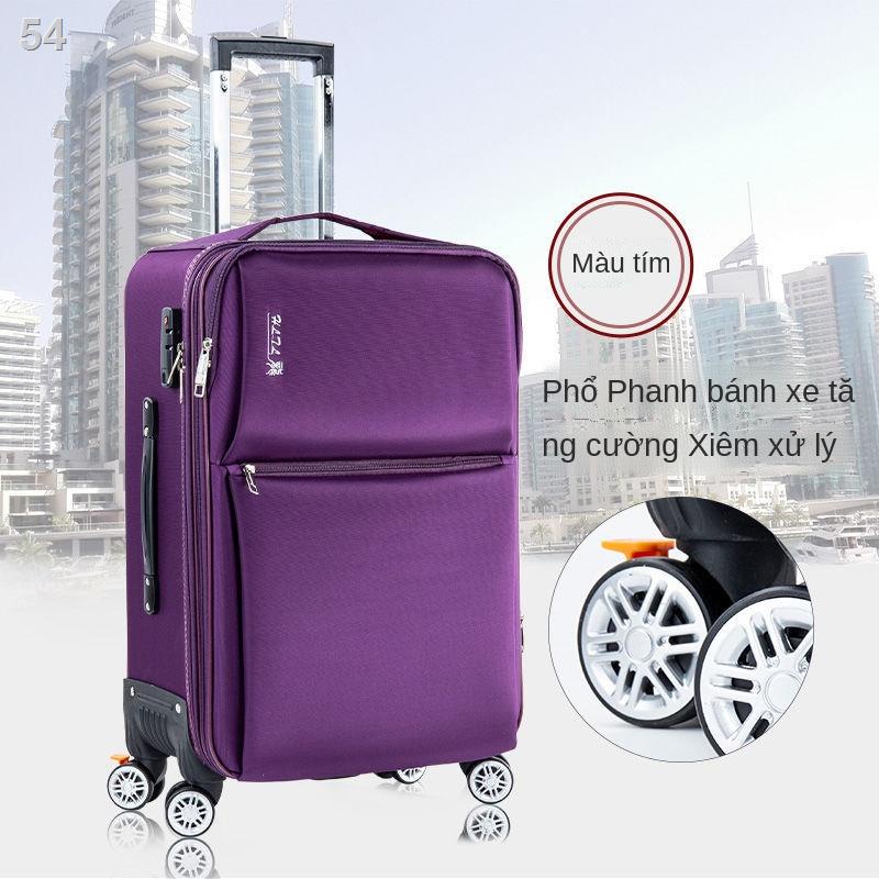 （Hộp kéo）Vali vải Oxford đa năng bánh xe đẩy nam nữ 30 mật khẩu 20 inch chắc chắn và bền