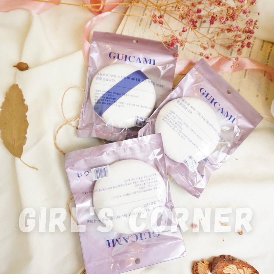 Bông Dặm Phấn Guicami  - Dùng cho cả bột và nén