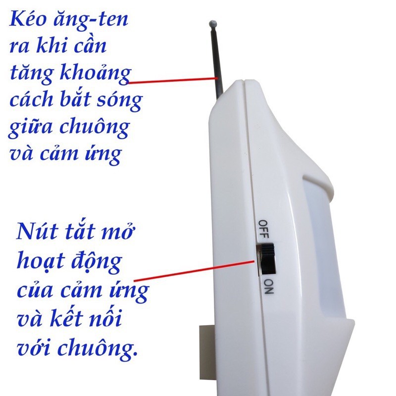 Máy báo khách, Báo trộm không dây đa năng AT-338