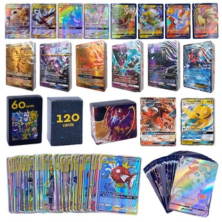 Bộ Thẻ Pokemon ( 60 100 120 200 ) Loại Thẻ Bóng Cao Cấp Nhiều Loại