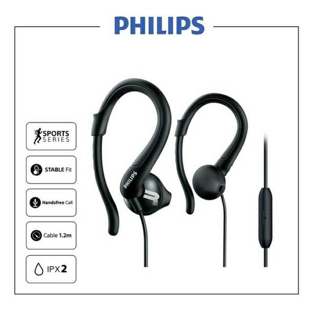 PHILIPS Mộc Cầm Thể Thao Shq1255tbk Kèm MIC