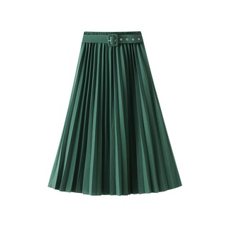 Chân váy xếp ly dáng dài