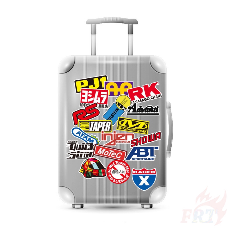 100Pcs/Set ❉ Motorcycle - Brand Logo JDM Series A Stickers ❉ Racing Moto ：Fans Collection DIY Mixed Doodle Stickers