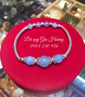 Vòng đá phong thuỷ Aquamarine