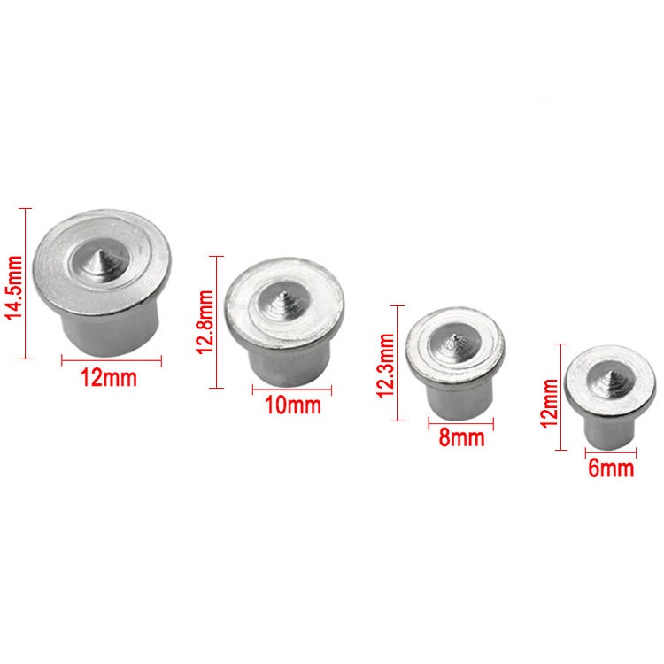 Bộ 4 Chốt Lấy Tâm Gỗ Inox 6 - 12MM