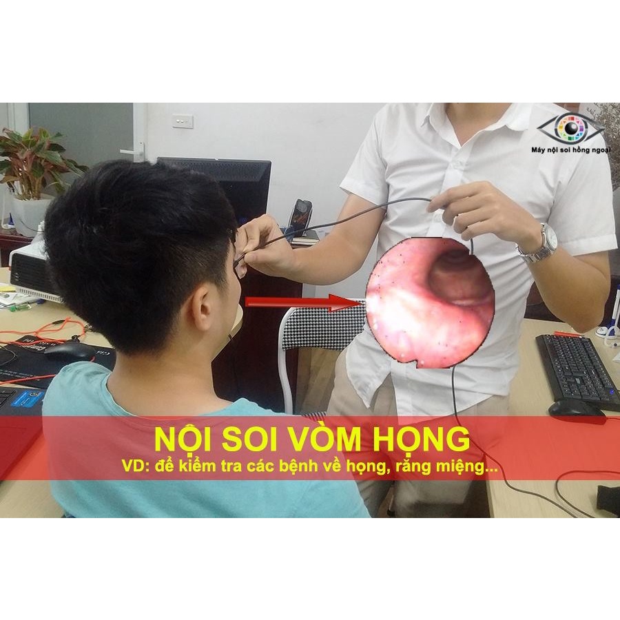 Camera nội soi chống nước 2in1-7mm-dài 10m