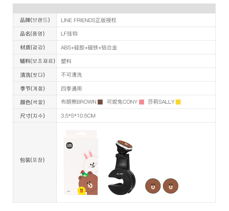 Móc Treo Đồ Sau Ghế Xe Hơi Hình Hoạt Hình Đáng Yêu