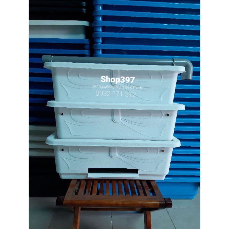 Lọc mưa hồ koi, cá vàng  48x20x17