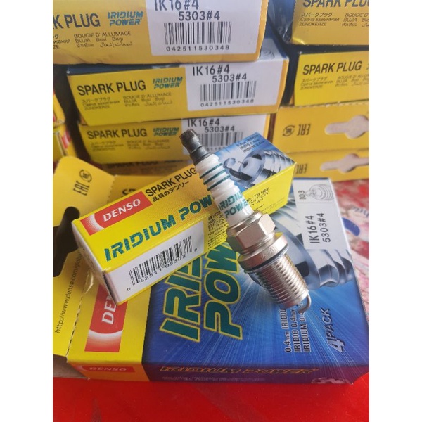 BUGI TIP 16 REN 14 NGẮN DENSO SÀI CHO NHIỀU DÒNG XE Ô TÔ HỘP 4 CÁI