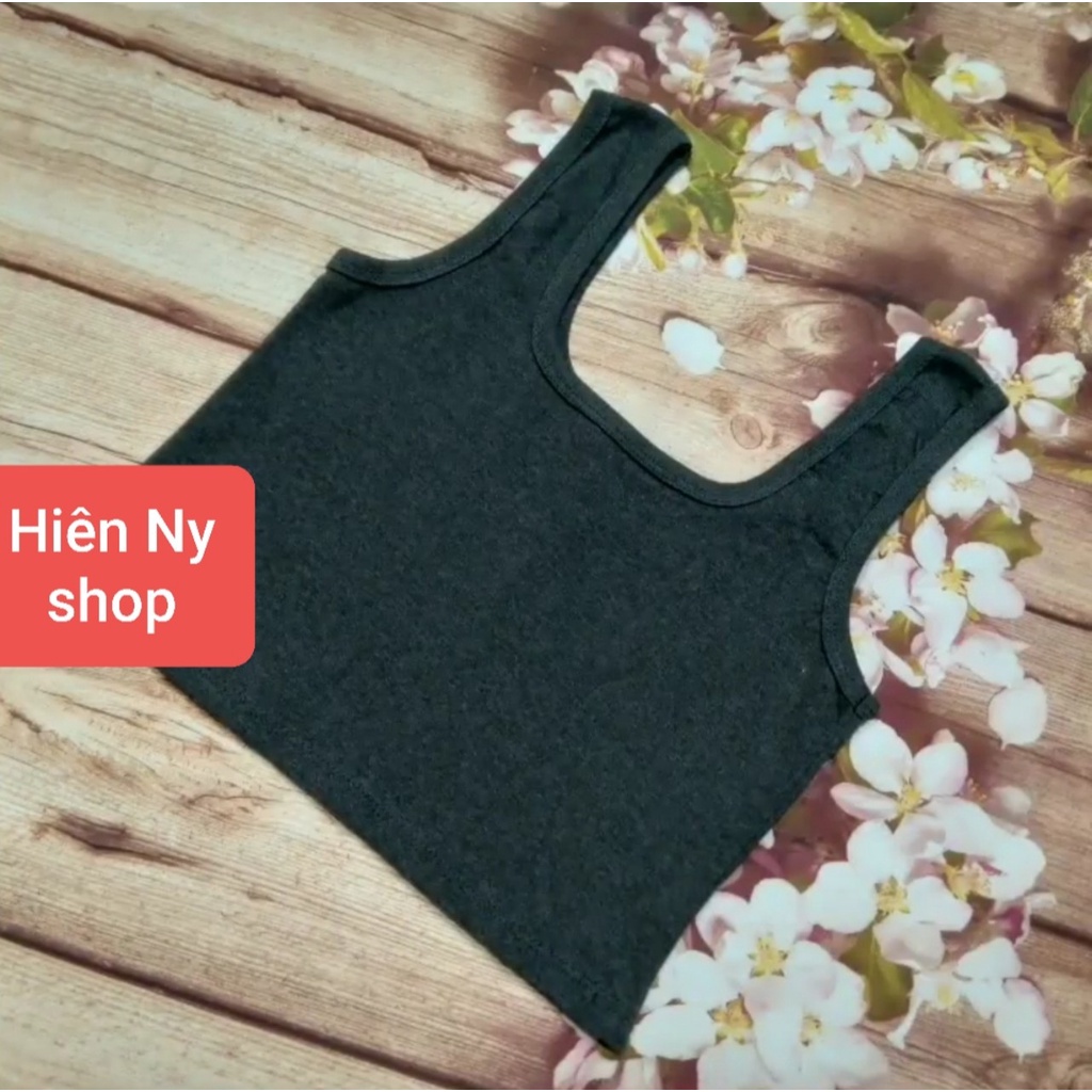 Áo thun sác nách crop top nữ _ áo ba lỗ croptop nữ