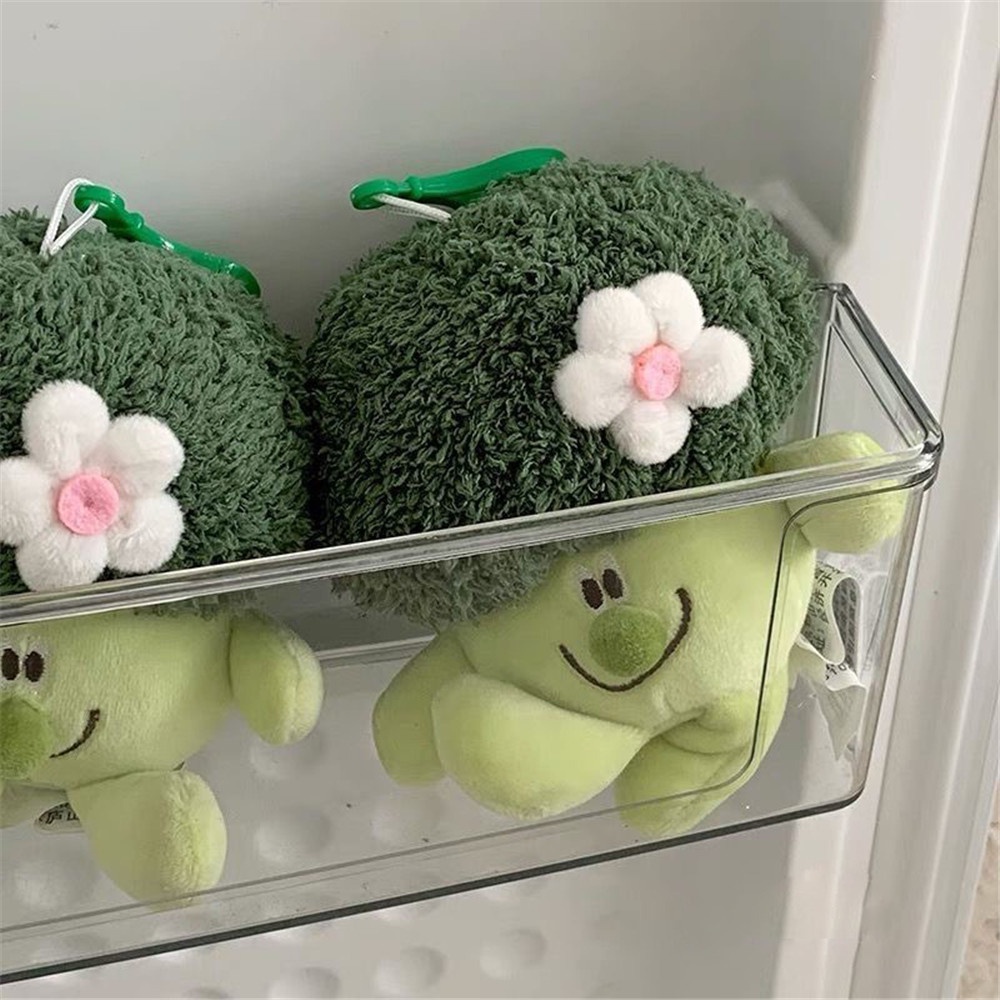 Móc Chìa Khóa Hình Rau Củ Quả Màu Xanh Lá Sáng Tạo Dễ Thương