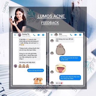 (Mẫu mới ) serum mụn Lumos hàng công ty 5ml