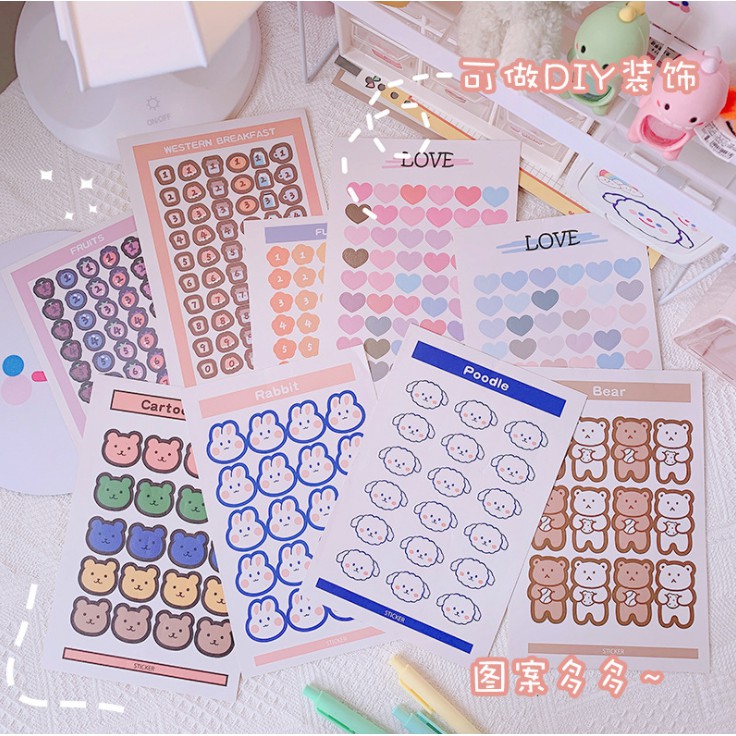 Hình Dán Dễ Thương, Sticker Trang Trí - BEYOU