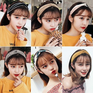 [ XẢ KHO] Băng Đô Turban Sọc Tăm Siêu Đơn Giản Bờm Tóc Xinh Xắn Cho Bạn Gái ^^