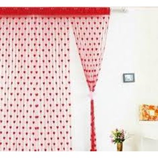 Rèm cửa trái tim độc đáo