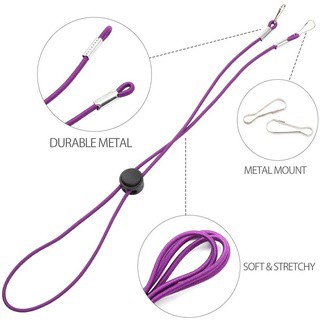 Vỏ Bọc Bảo Vệ Mặt Nạ Chống Thất Lạc Có Thể Điều Chỉnh Kèm Móc Treo