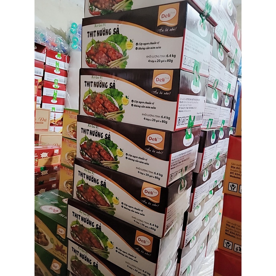 THỊT NƯỚNG SẢ 80G