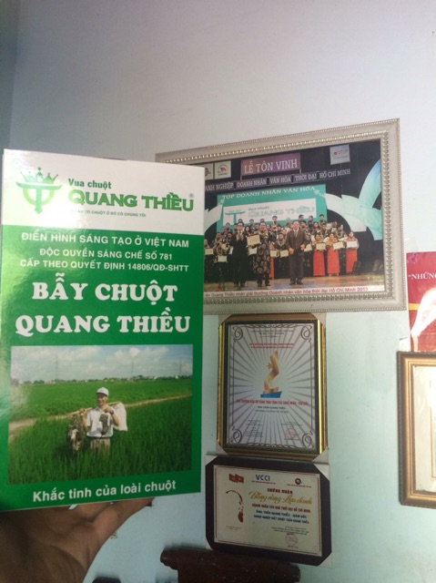 Bẫy diệt chuột Quang Thiều